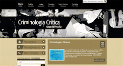 Desktop Screenshot of criminologiacritica.com.br